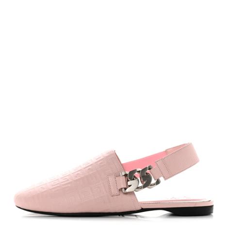 g-chain slingback mule givenchy|GIVENCHY Calfskin G Chain Slingback Mules 37.5 Pink.